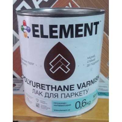 Element Polyurethane Varnish лак для паркету (напівматовий)